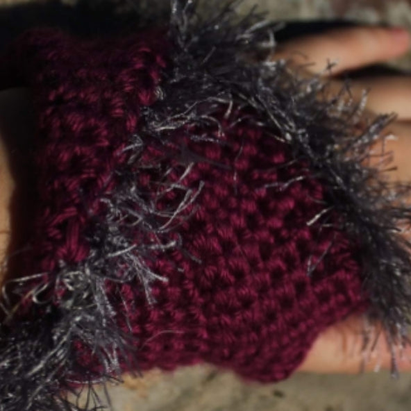 Infinity Fingerless Gloves