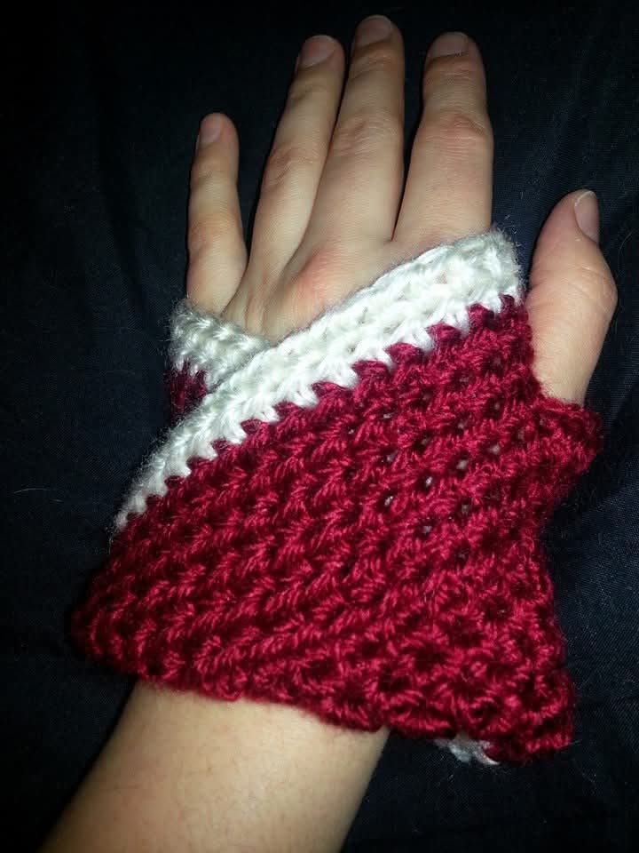 Infinity Fingerless Gloves